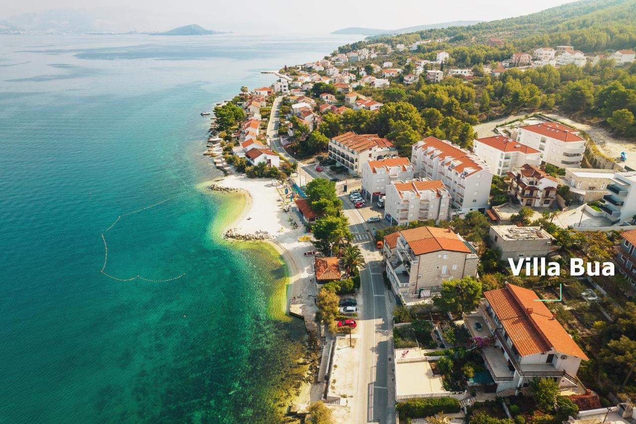 Villa Bua - Beautiful Seafront Apartments Trogir Dış mekan fotoğraf